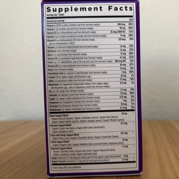 BNIB 2 x New Chapter Women's Multivitamin 40+ - Picture 3 of 3